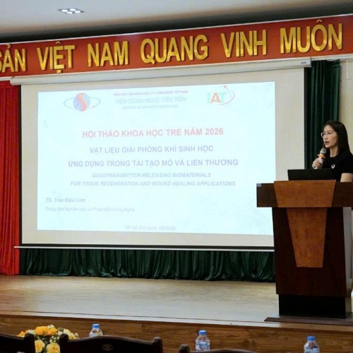 TS. Trần Diệu Linh và vật liệu giải phóng khí cho tái tạo mô