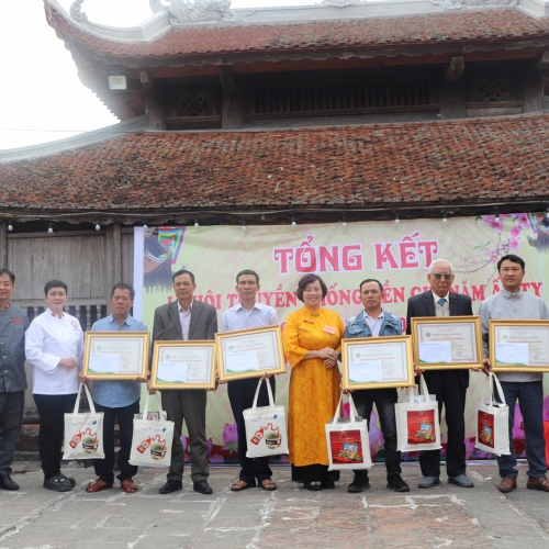 Ninh Bình: Thêm 6 cá nhân được trao tặng Danh hiệu Nghệ nhân văn hóa ẩm thực