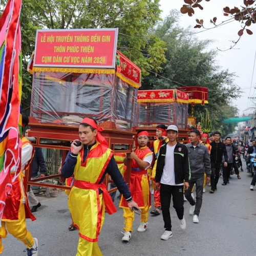 Lễ hội truyền thống Đền Gin – Không gian bảo tồn lịch sử và di sản văn hóa ẩm thực dân gian