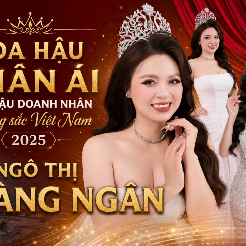 Một nhiệm kỳ đáng nhớ của Hoa hậu Nhân ái Ngô Thị Hoàng Ngân