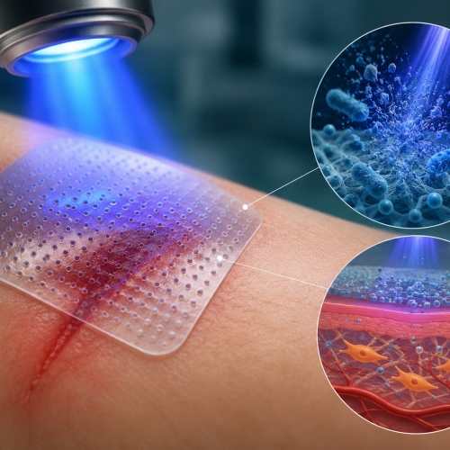 Công nghệ nano kích hoạt bằng ánh sáng mở ra hướng mới trong điều trị vết thương mãn tính