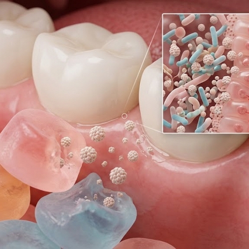 Nhật Bản nghiên cứu kẹo dẻo chứa lợi khuẩn giúp cải thiện bệnh viêm nướu 