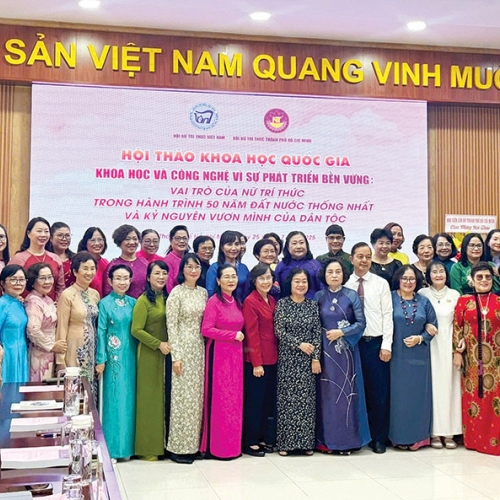Sự đa dạng hóa hoạt động nghề nghiệp của hội nữ trí thức TP.HCM tạo nên sức mạnh trí tuệ