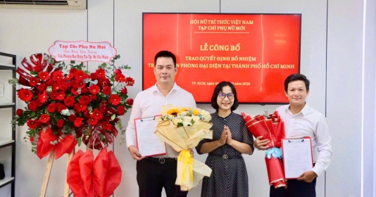 Tạp chí Phụ nữ mới tái hoạt động Văn phòng đại diện tại TPHCM