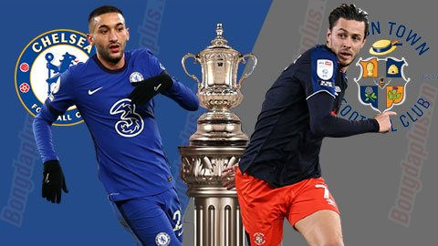 Lịch thi đấu bóng đá hôm nay 24/1: Chelsea - Luton Town