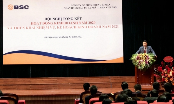 Chứng khoán BIDV (BSC): Lợi nhuận quý 4 tăng vọt, cả năm đạt 161,5 tỷ đồng