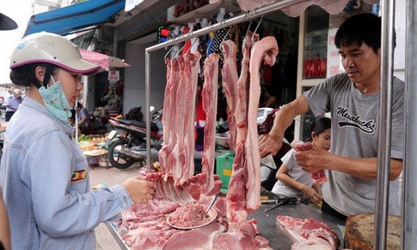Gần Tết, giá thịt heo có dấu hiệu 'tăng nhiệt'