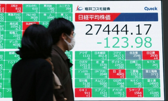 Thị trường châu Á - Thái Bình Dương xáo trộn khi IMF nâng dự báo tăng trưởng kinh tế toàn cầu