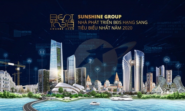 Vượt qua nhiều tên tuổi lớn, Sunshine Group được vinh danh 'Nhà phát triển BĐS hạng sang tiêu biểu nhất năm 2020'