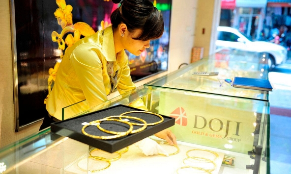 Giá vàng chấm dứt đà giảm liên tiếp