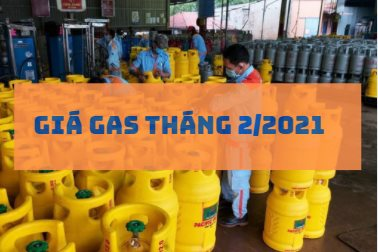 Giá gas tháng 2/2021 tiếp tục tăng mạnh
