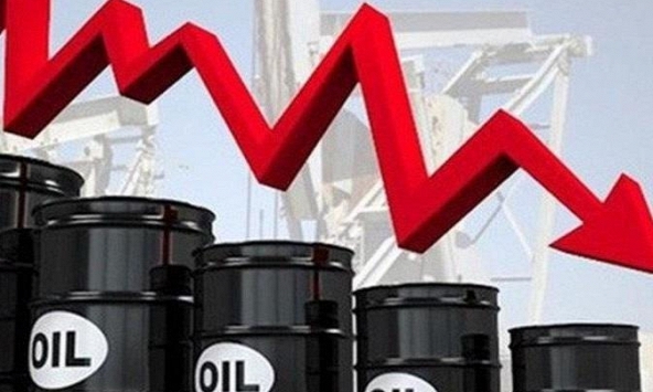 Dầu Brent tuột mốc 55 USD/thùng