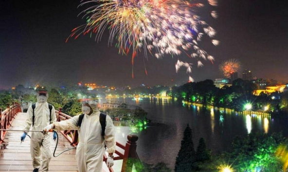 Hà Nội bắn pháo hoa giao thừa Tết Nguyên đán Tân Sửu 2021 ở đâu?