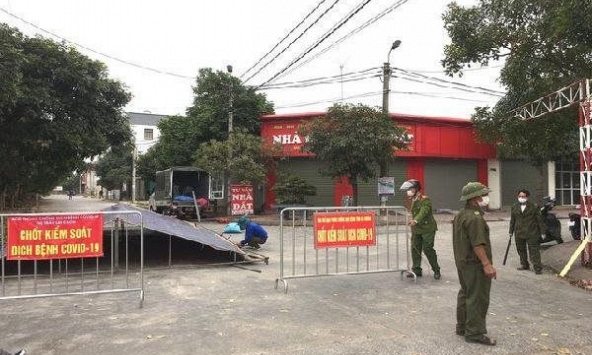 Hải Dương phong tỏa toàn huyện Cẩm Giàng kể từ 18h ngày 5/2