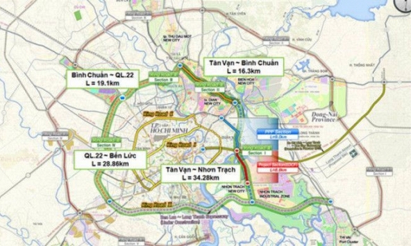 Quý 3/2021 xây dựng tuyến Vành đai 3 TP.HCM
