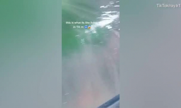 Bể cá đóng băng do giá rét kỷ lục ở Mỹ