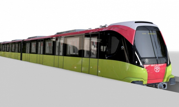 Bên trong đoàn tàu đường sắt Nhổn- Ga Hà Nội sắp về Việt Nam