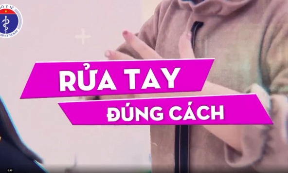 Bộ Y tế hướng dẫn rửa tay bằng xà phòng để phòng lây nhiễm nCoV