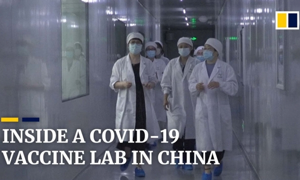 Cận cảnh bên trong cơ sở điều chế vắc xin COVID-19 tại Trung Quốc