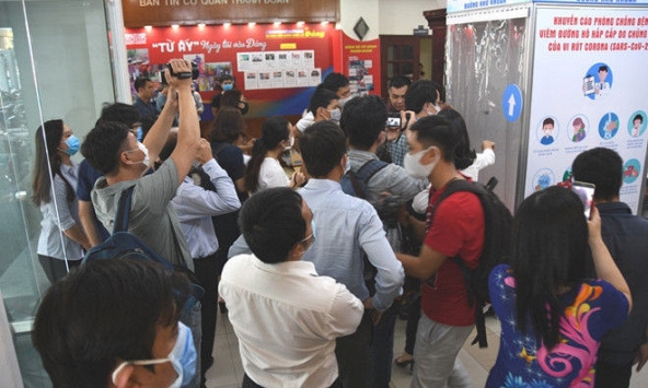 Cận cảnh buồng khử khuẩn phòng chống COVID-19 tại TP.HCM