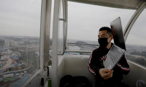 Công viên giải trí ở Nhật hoá ‘văn phòng’ làm việc từ xa để thu hút du khách