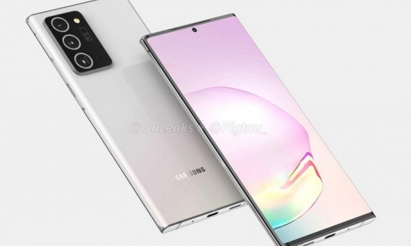 Galaxy Note 20+ xuất hiện trong hình ảnh concept mới