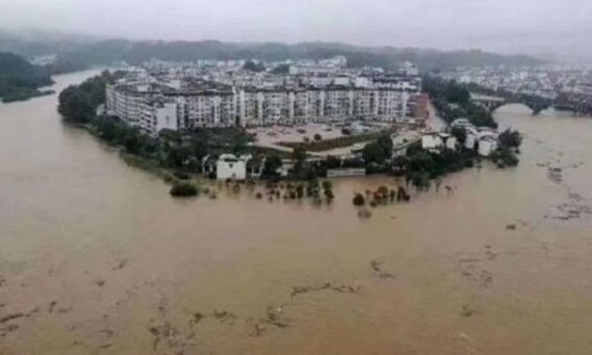 Lũ lụt khiến hơn 8,5 triệu dân điêu đứng ở Trung Quốc
