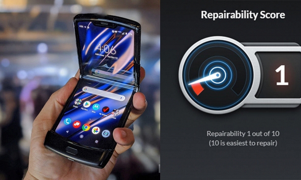“Mổ bụng“ Moto RAZR 2019, chuyên gia iFixit đã tuyên bố “việc sửa chữa là không thể'