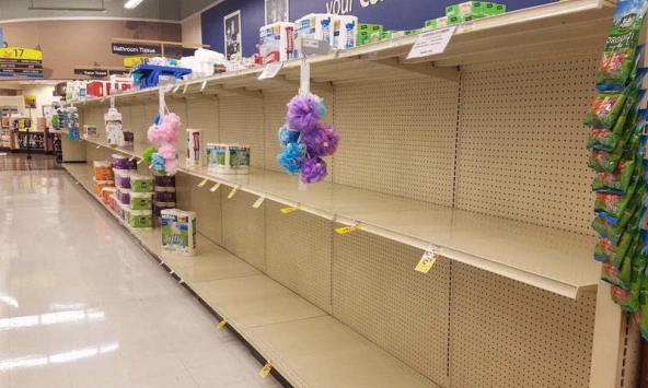 Mỹ lại khan hiếm giấy vệ sinh do COVID-19