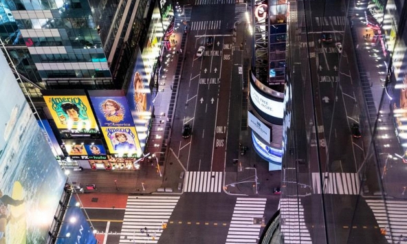 “Thành phố không bao giờ ngủ” của Mỹ vắng lặng vì dịch COVID-19