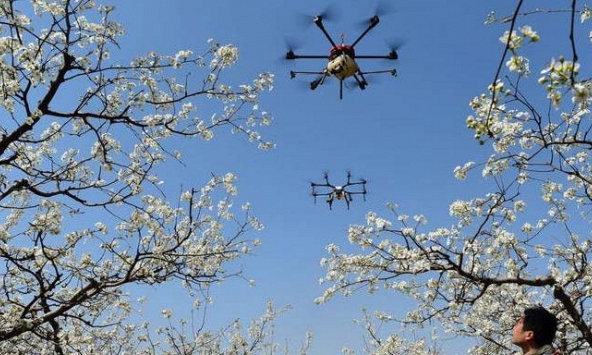 Trung Quốc dùng máy bay không người lái thuyết phục người dân đeo khẩu trang