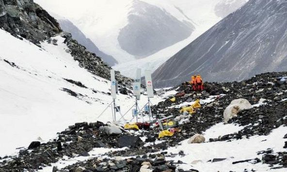 Trung Quốc hoàn thành trạm 5G trên đỉnh Everest