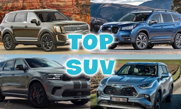 Top 10 xe SUV cỡ trung tốt nhất năm 2021: Kia Sorento góp mặt