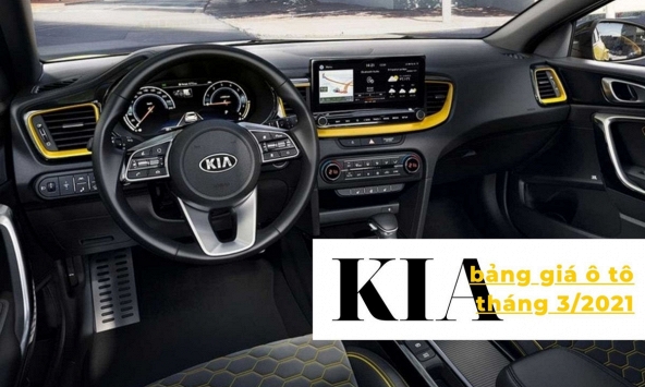 Bảng giá ô tô Kia tháng 3/2021: Seltos gây chú ý từ 585 - 715 triệu đồng