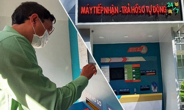 Xuất hiện 'ATM nhận trả hồ sơ' tại TP.HCM