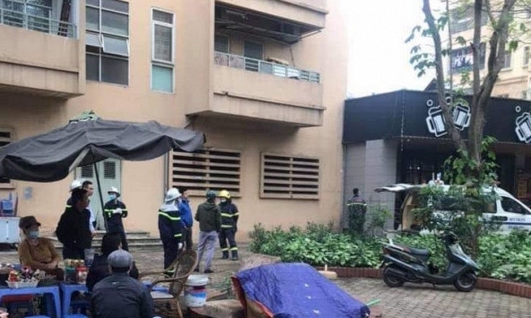 Một nữ sinh ở Hà Nội rơi từ lầu 9 chung cư tử vong