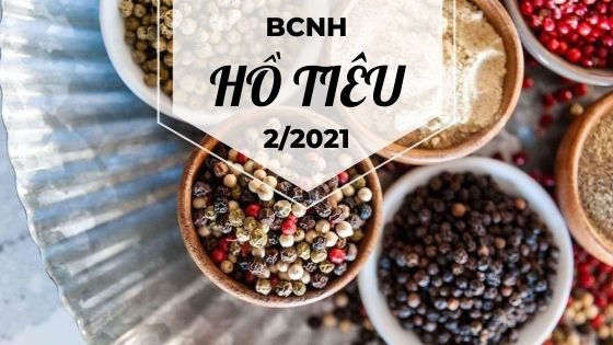 Báo cáo ngành hàng hạt tiêu tháng 2/2021: Việt Nam chiếm 59% thị phần xuất khẩu toàn cầu