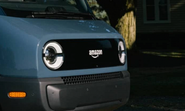 Amazon bắt đầu thử nghiệm việc giao hàng bằng xe tải điện Rivian