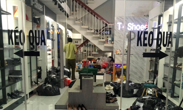 Tạm giữ số lượng lớn hàng hóa giả mạo nhãn hiệu nổi tiếng 