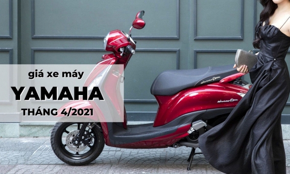 Giá xe máy Yamaha tháng 4/2021: Tay ga Grande và Janus giảm giá