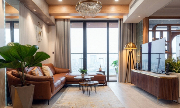 Căn hộ đa phong cách với nội thất 700 triệu đồng 
