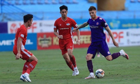 Lịch thi đấu bóng đá hôm nay 3/4: Viettel - Sài Gòn