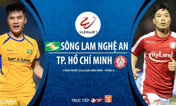 Lịch thi đấu bóng đá hôm nay 8/4: TP.HCM - Sông Lam Nghệ An