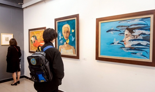 'Hồi Hải Mã' - Triển lãm của những tài năng trẻ được Vinschool 'ươm mầm'