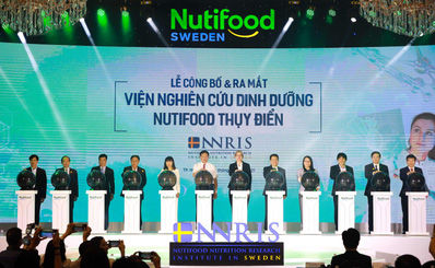 Nutifood ra mắt Viện nghiên cứu dinh dưỡng tại Thụy Điển
