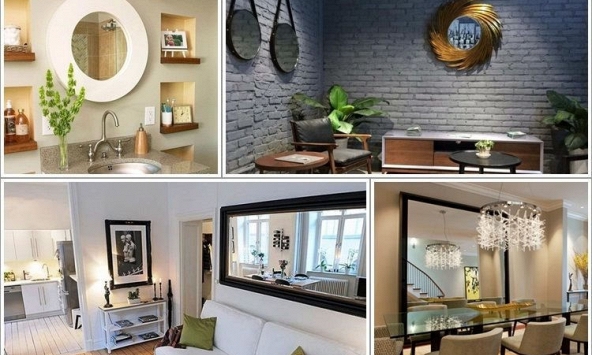 Treo gương phong thủy chuẩn nhất giúp rước may mắn, tài lộc vào nhà