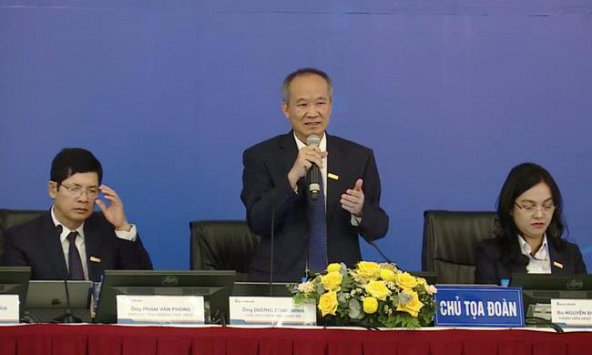 Đại hội Sacombank: Cổ đông lại hỏi cổ tức, ông Dương Công Minh kỳ vọng có thể chia vào năm 2022-2023