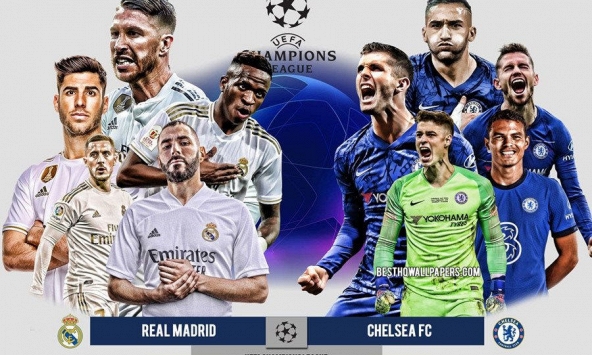 Lịch thi đấu bóng đá hôm nay 27/4: Real Madrid - Chelsea