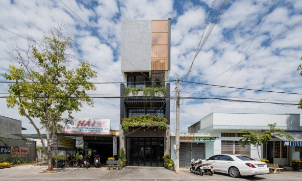 Nhà đẹp Vũng Tàu ấn tượng với thiết kế xanh 