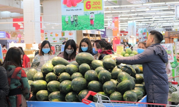 3.000 đồng một kg dưa hấu